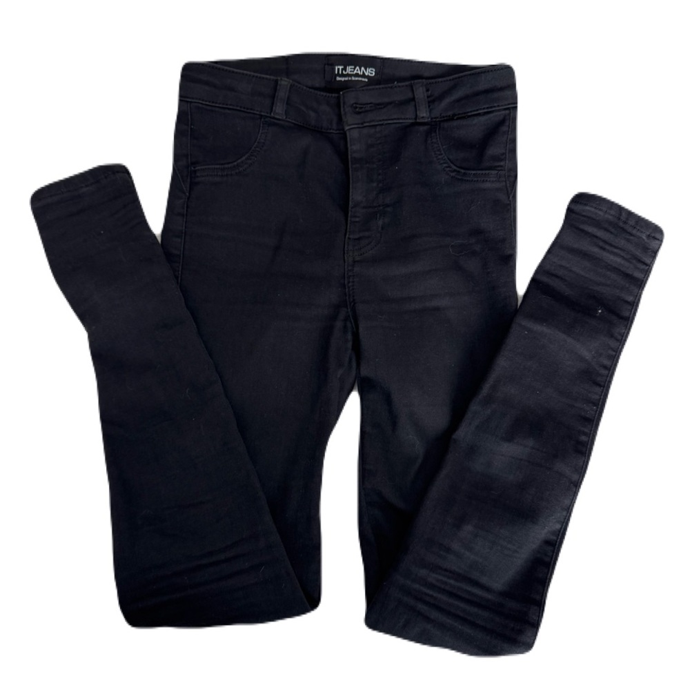 FITJEANS Black Skinny Jeans